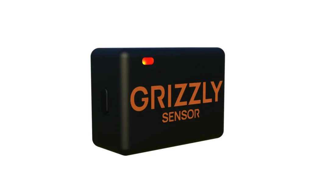 Render 3D do gabinete do Grizzly Sensor